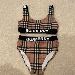 Burberry sz 8 bikini